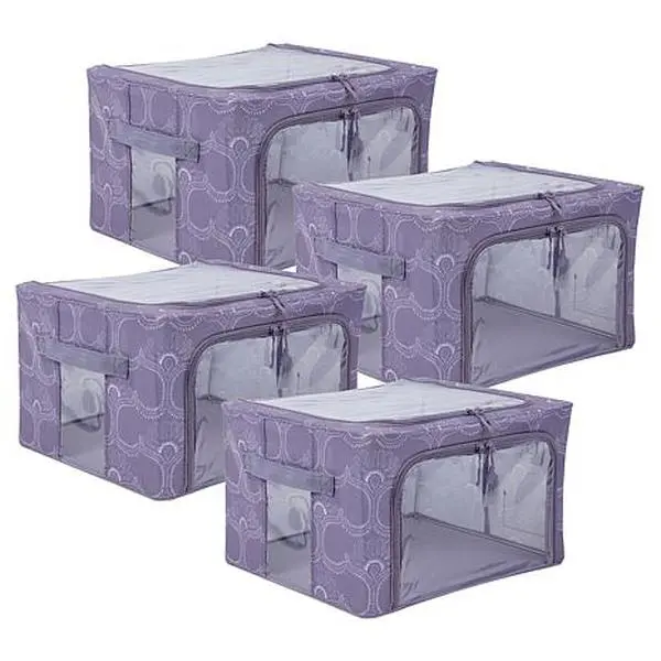 Improvements Collapsible Large Storage Bins -Set of 4 Improvements Collapsible Large Storage Bins -Set of 4