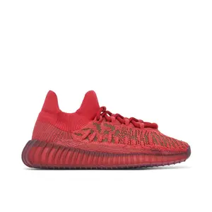adidas Yeezy 350 V2 CMPCT Slate Red GW6945 Men's Fashion Sneaker New