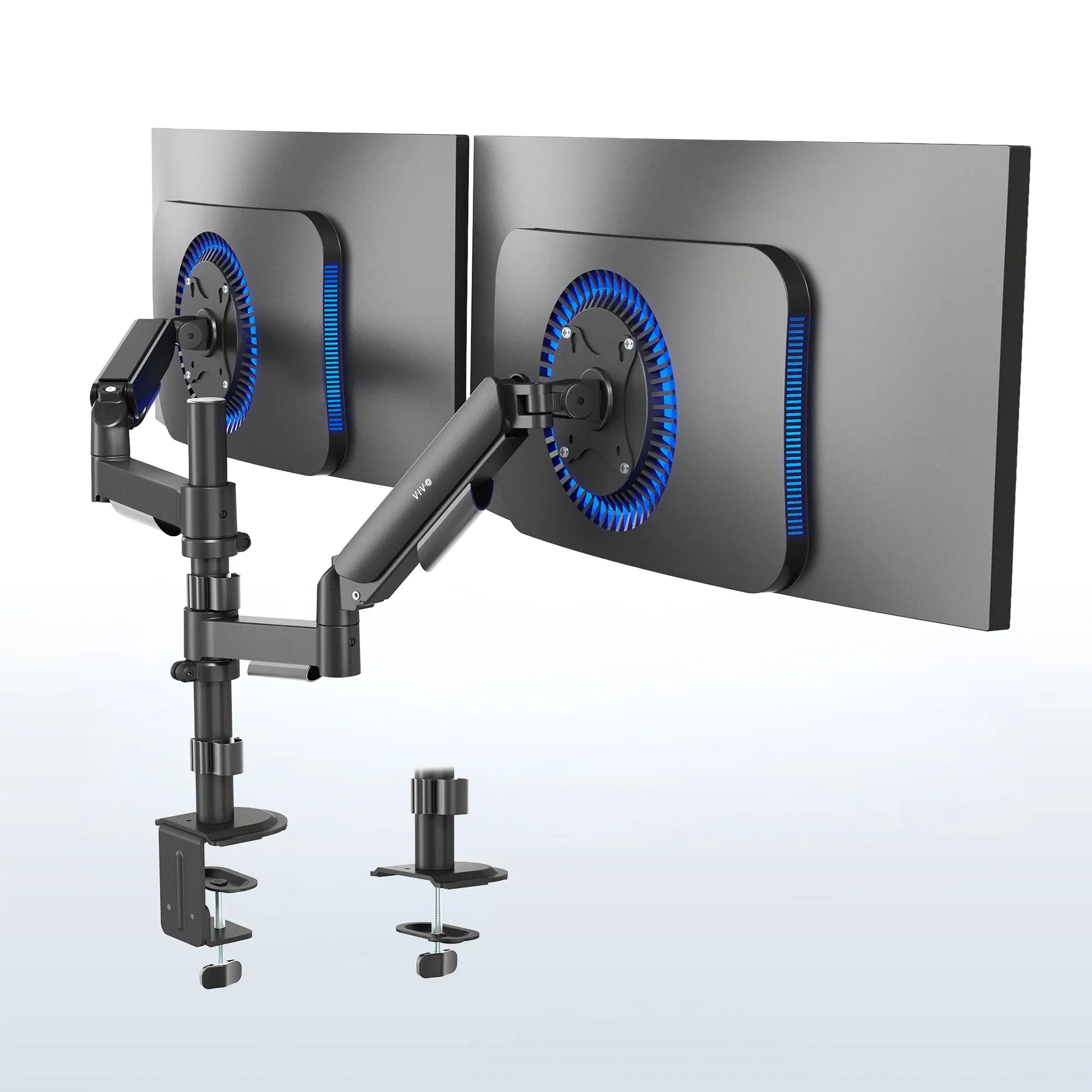 Stable Mechanical Arm Computer Monitor Stand - 17"-32" Screen Riser, Commercial Office Furniture Desk Holder, Office Furniture Set