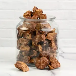 Beef Lung Cubes. Dog Treats. 6oz resealable package
