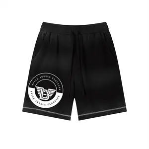 BAC Unisex Sunfade Waffle Raw Hem Shorts