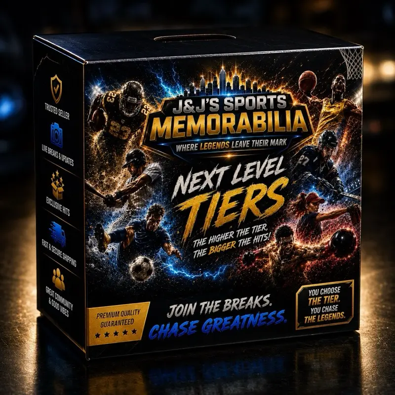 Tier It Up Pick Your Box Personal Authentic Autographed Item