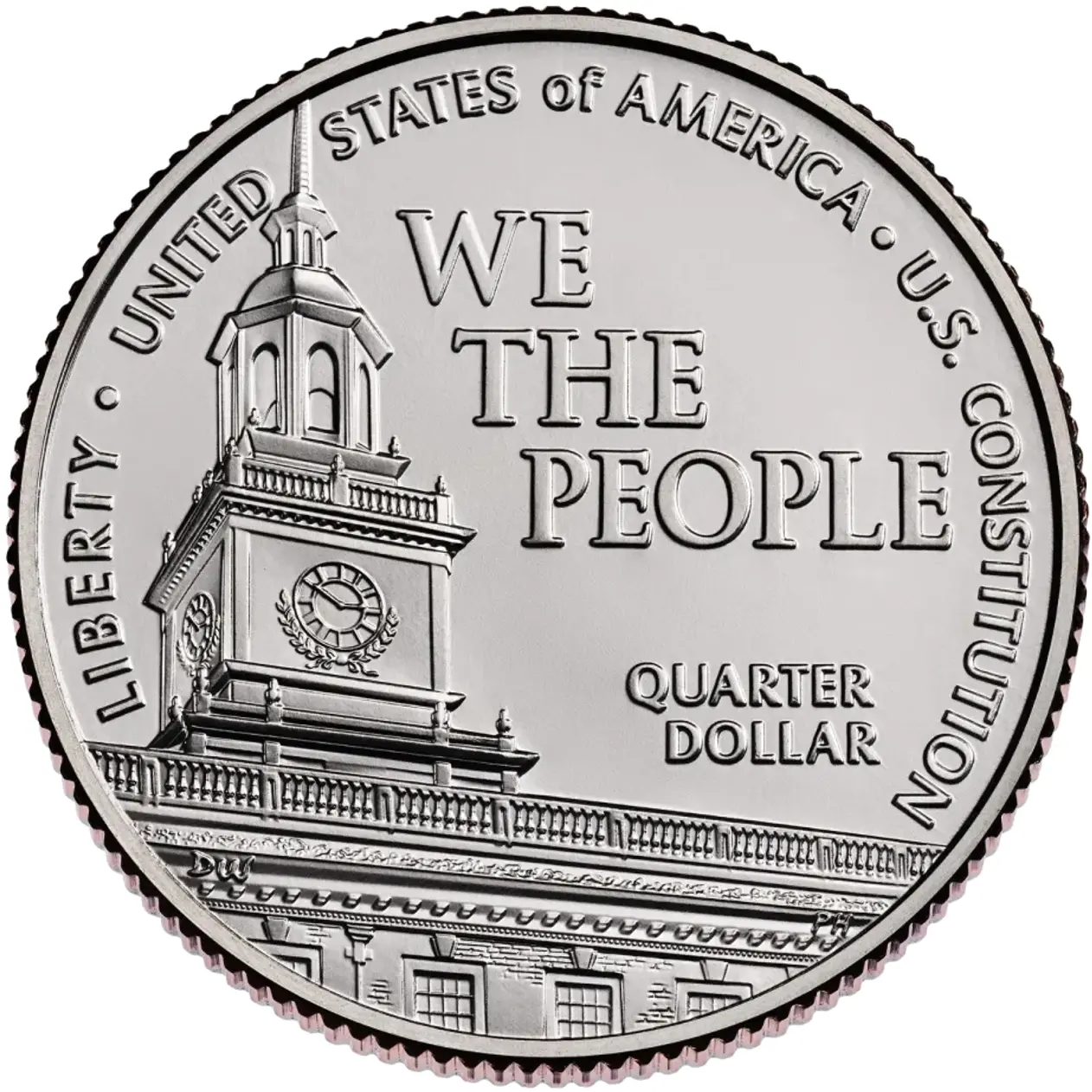 USA 2026P Semiquincentennial Quarter Coin US Constitution Collectible Coin