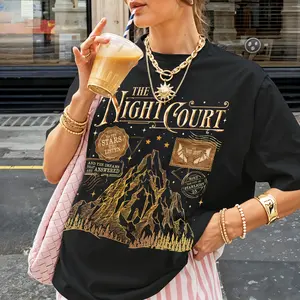 Acotar The Night Court Comfort Colors Shirt, Acotar Velaris Night Court Shirt, City Of Starlight Court Of Dreams, Inner Circle Acotar Tee