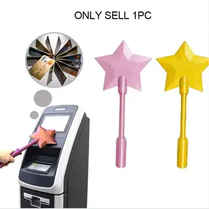 Creative Starlight Payment Wand, Magic Stick Touch-To-Pay Card Holder, Contactless Qr Code Scanner, Trendy Funny Prank Tool