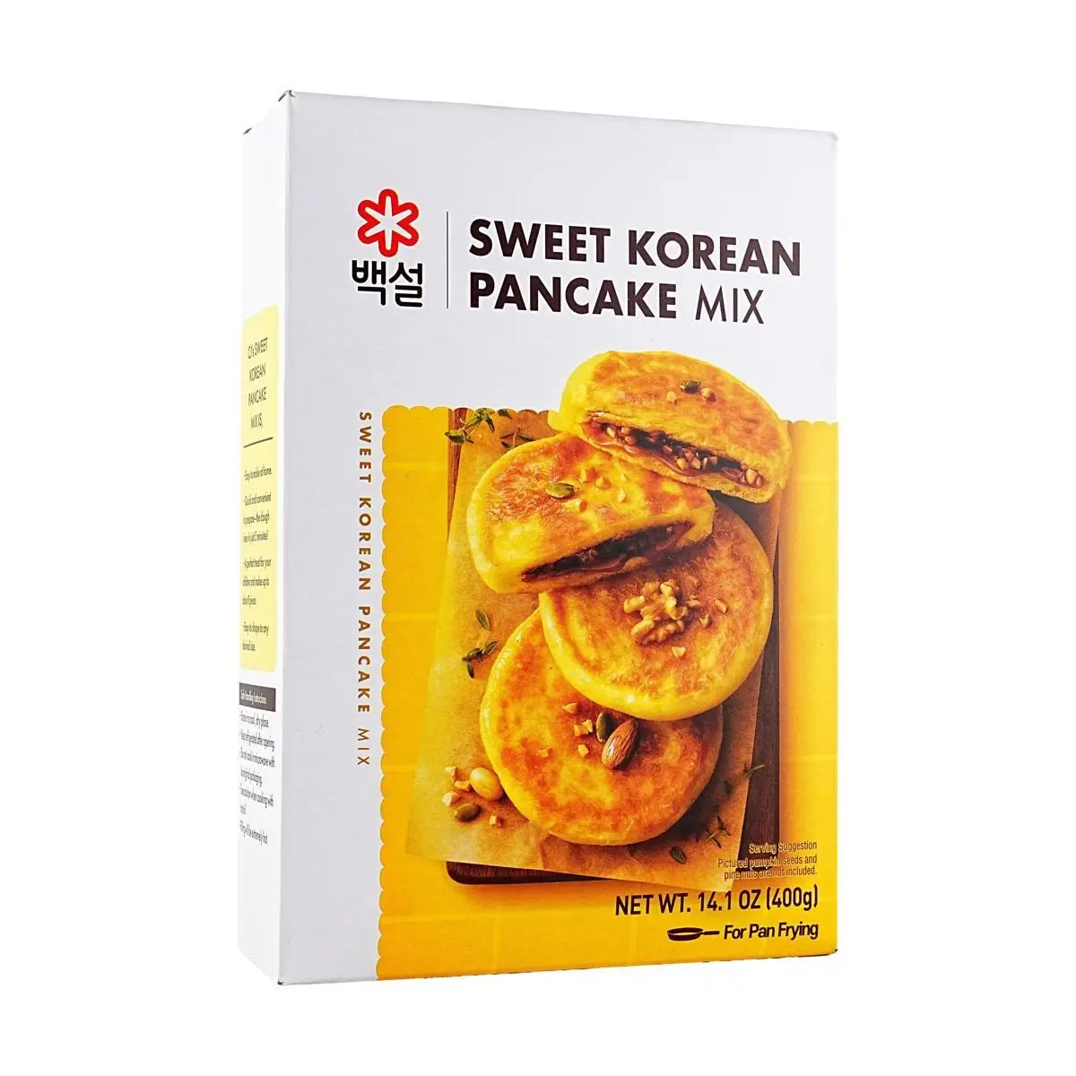 CHE IL JEDANG Korean Sweet Pancake Mix (Hotteok Premix) 400g - Easy & Authentic Korean Dessert