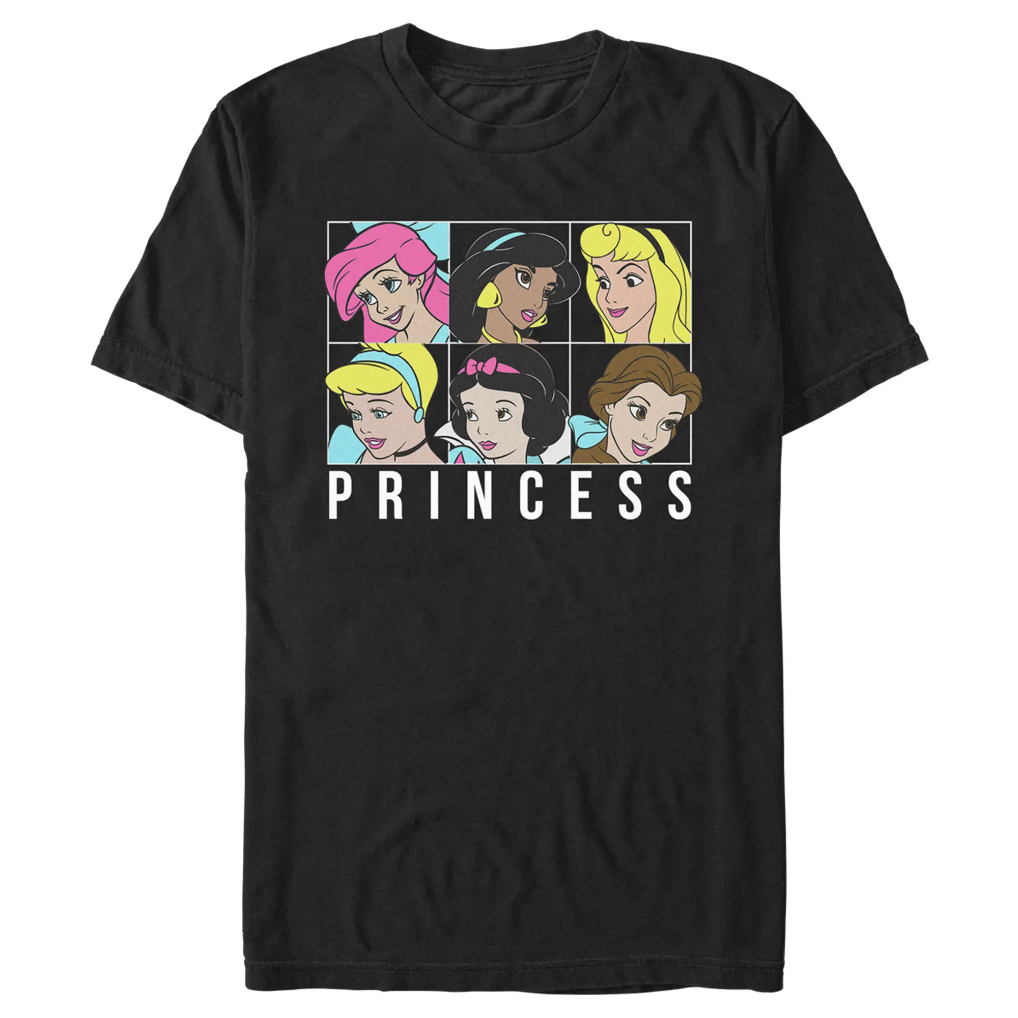Men's Disney Princess Squares T-Shirt