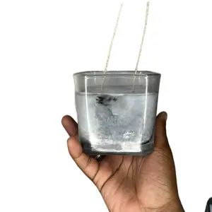 Black Ice Type 12oz Candle -Aroma Handmade with Soy Wax