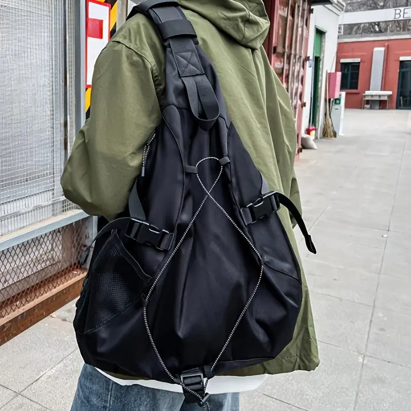 Single-shoulder Bag, Trendy Outdoor Sports Cycling Backpack, Large Capacity Commuter Crossbody Bag, Men's Archery Bag, Women's Travel Backpack