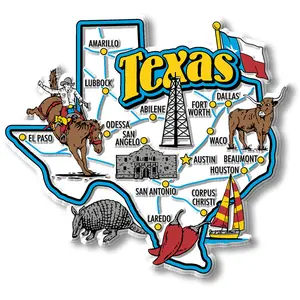 Texas Jumbo State Magnet by Classic Magnets