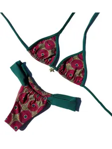 Women's Sexy Spaghetti Strap Bikini Top, Micro Bikini Set, Brazilian Design, Perfect for Beach & Pool Parties, Summer Swimwear