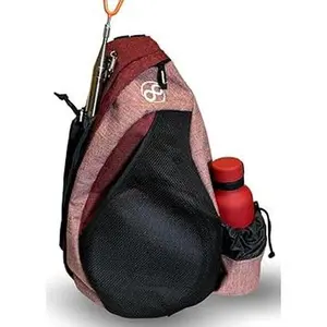 Tournament Disc Golf Bag Carries 6-12 Discs Includes Extra Pockets for Retriever and Mini
