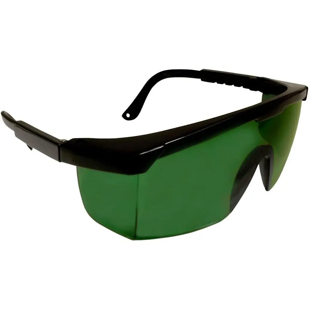 Safety Retriever Welder's Glasses - Black Frame, 5.0 IR Green Lens, 1-Pack