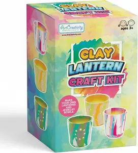 Clay Lantern Craft Kit - 3 Pack