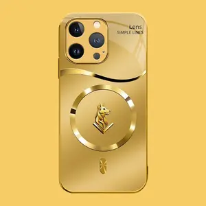 Suitable for [iPhone 13 Pro] high-end MagSafe phone case，Features a magnetic attachment function，choose from the Twelve Zodiac Signs—featuring an ultra-minimalist, premium design. YM99