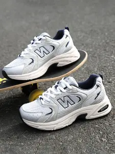 2026 All-season Women's and Men's Breathable Chunky Shoes, Sports Shoes, Training Shoes, Trainer, Casual, Simple, Comfortable, Non-slip, Lightweight, Couple Style, Everyday Wear, Valentine's Day Gift