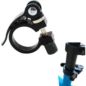 Alloy Bicycle Seat Clamp Quick Release 28.6mm Saddle Clamp for MTB and Road Bike