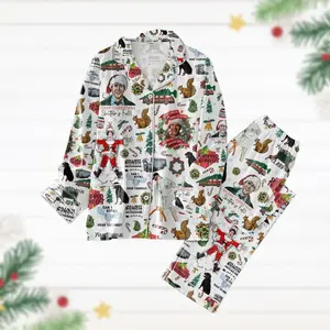 National Lampoon's Holiday Pajamas, Christmas Vacation Pjs, Clark Griswold Cousin Eddie Holiday Pajamas, Griswold Christmas Pajamas F3ĐS