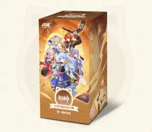 Genshin Impact Shining Soul Gold Premium Trading Card Game Booster Box