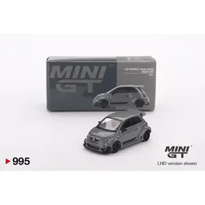MiniGT 1:64 Abarth 595 LB-WORKS x Abas Works – Grey #995
