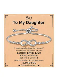 Women's Zirconia Drawstring Bracelet, Unique Design Jewelry Accessory, Exquisite Bracelet, Perfect Gift for Her, Stylish Fashion Statement Piece