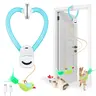 CatPick Intelligent indoor cat interactive toy automatic electric bird feather stick - Best fulfilling and stimulating toy for kittens and adult cats - Boring cat hanging electric cat toy