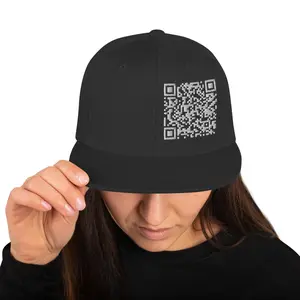 Motivational Hat with QR coded message