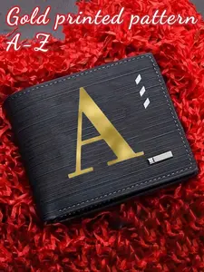1pc Personalization Men's Wallet Set, Business Style, Zipper Wallet Design, Multi-Card Slot Contrast Color Wallet, Credit Card Wallet, Durable Bifold Wallet With ID Window, Men's Casual PU Wallet With Card Slots, Zipper Coin Pouch, Money Clip