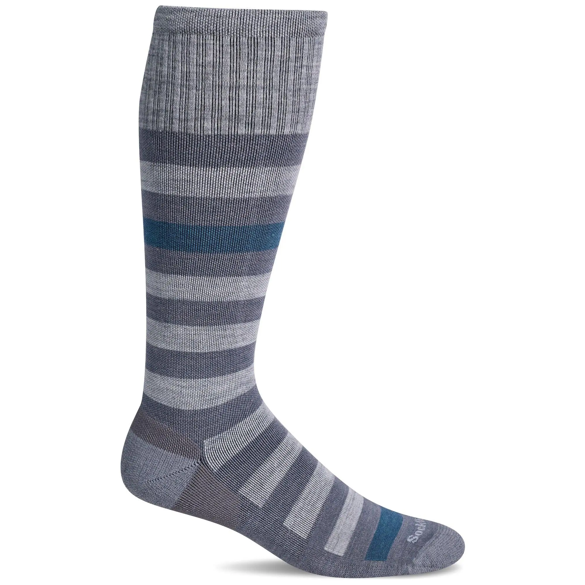 Sockwell Men’s Rugby | Moderate Graduated Compression Socks - Storm