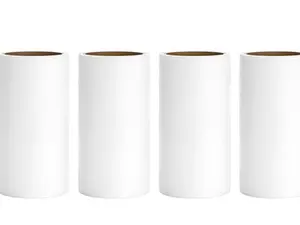 IKEA BÄSTIS Lint Roller, Pack of 9, Pet Hair Remover Sticky Roller, Clothes Fur Remover Set, Reusable Handle Adhesive Roller Refills, Home & Travel Fabric Cleaner Tool
