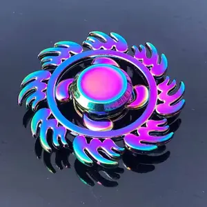 Dragon Wings Hand Spinner Alloy Low Noise Metal Rainbow Fidget Spinner