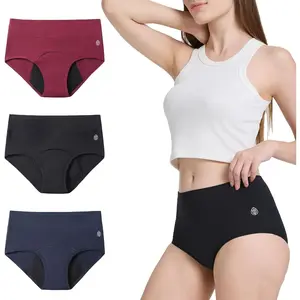 Incontinence Underwear for Women Washable, High Absorbency Womens Period Panties, Reable Leak Proof Underwear for Women, 3Pack X-Large