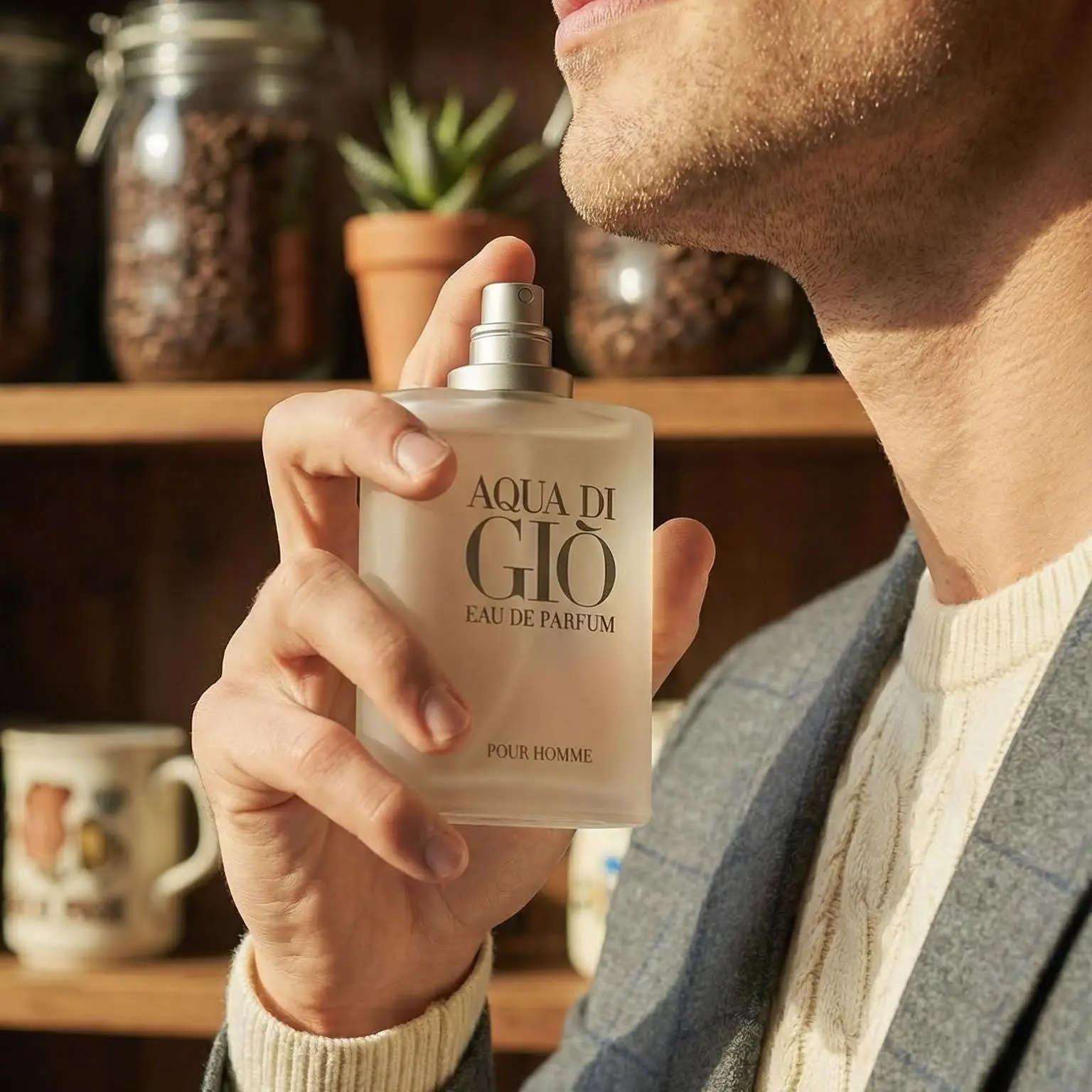 Men's Perfume 100ML Eau De Parfum, Citrus Ocean Scent, Aquatic Fragrance, Delightful Scents, Charming Fragrance, Long Lasting Fragrance, Breezy Confident Scent, Ideal for Office, Travel & Gifts, Daily Use Fragrance, No Flammable Aerosol