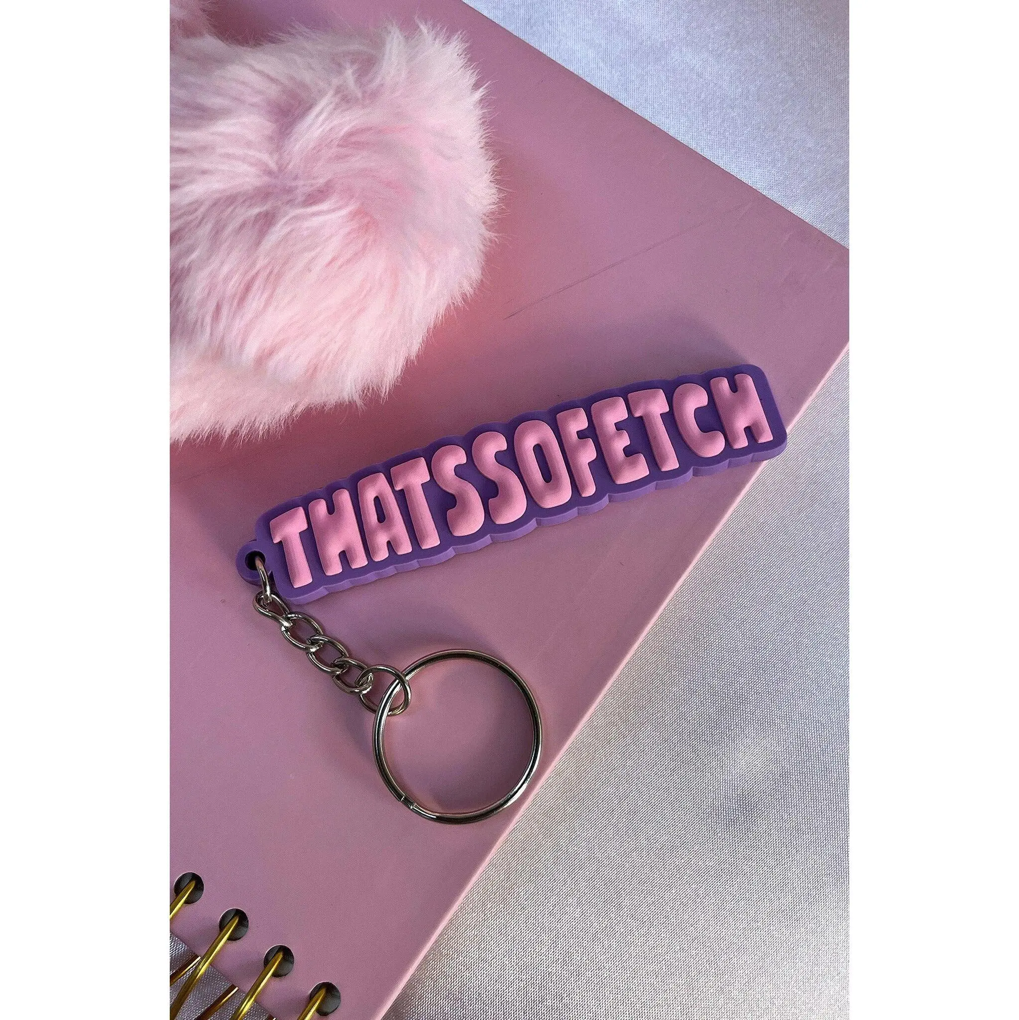 Rowan Keychain - Purple/Pink Rowan Keychain - Purple/Pink