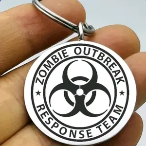 zombie outbreak respose team hot Keychain