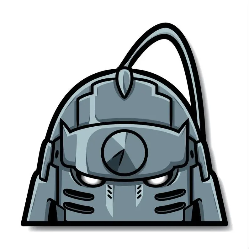 Metal Alchemist Vinyl Peeker Sticker Metal Alchemist Vinyl Peeker Sticker