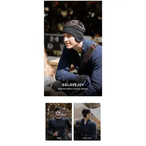 Winter Skiing Earmuffs Men's Outdoor Sports Cycling Windproof Double Warm Headmuffs