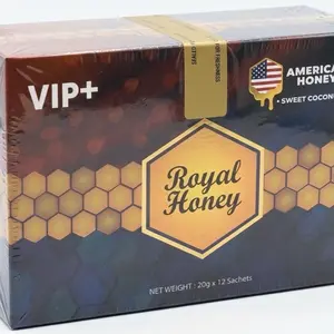 Individually Sealed Honey Portion Food Containers 12 Pack Single Serve Travel Friendly Pantry Storage Sachets for Tea and Daily Use