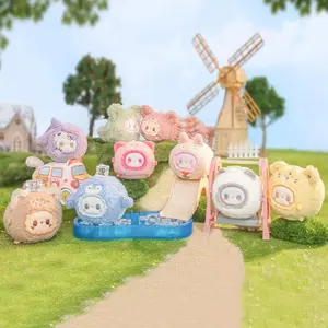 Lucky Emma Secret Forest Plush Blind Box Keychain, Cute Animal Design, Perfect Gift for Girls, Bag Decoration Accessory