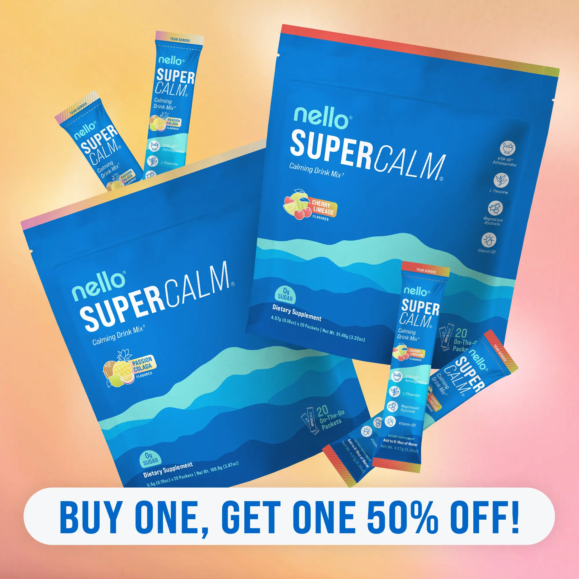 Passion Colada + Cherry Limeade