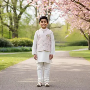 Waitcoat Kurta 3 Piece Set