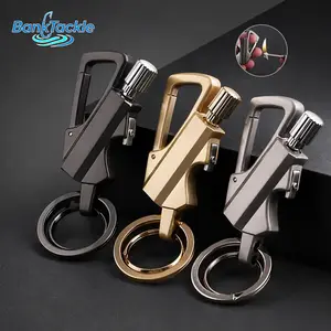 Permanent Match Infinity Lighter with Multitool Keychain Bottle Opener, Reusable Waterproof Match Strike Anywhere, Forever for Outdoor Survival, for Men Women