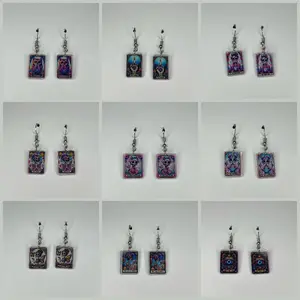 Mini Funny Tarot Earrings