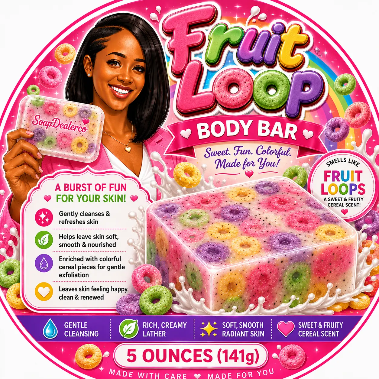 🍓🍊🧼 Fruit Loop Bar