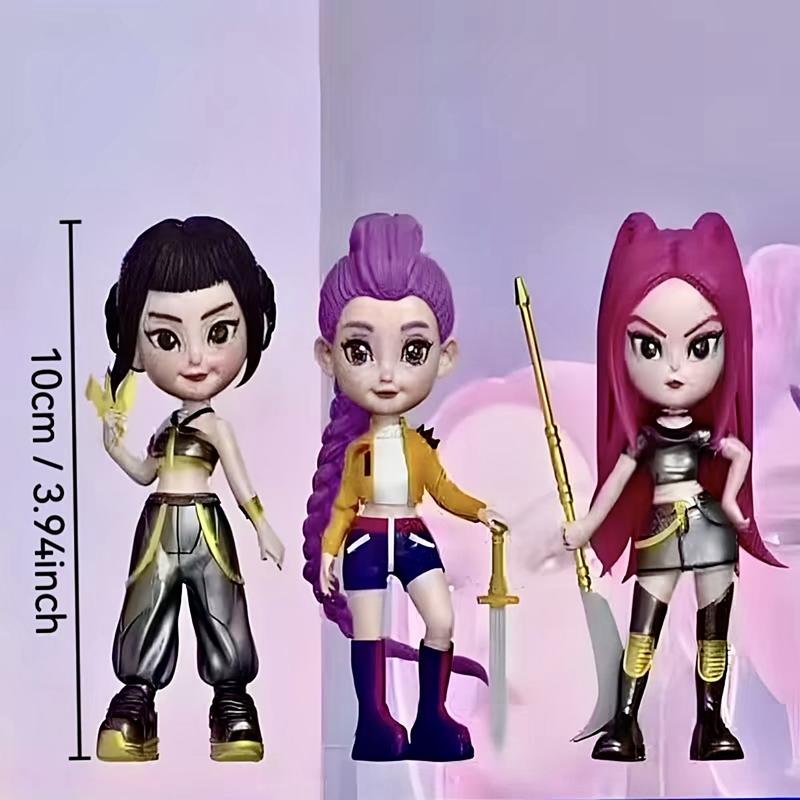 6-Piece Figurine Set โ Anime Model Toy Decorations, perfect for home collections and office desk display. An excellent gift choice for Christmas and New Year. 6-Piece Figurine Set โ Anime Model Toy Decorations, perfect for home collections and office desk display. An excellent gift choice for Christmas and New Year.