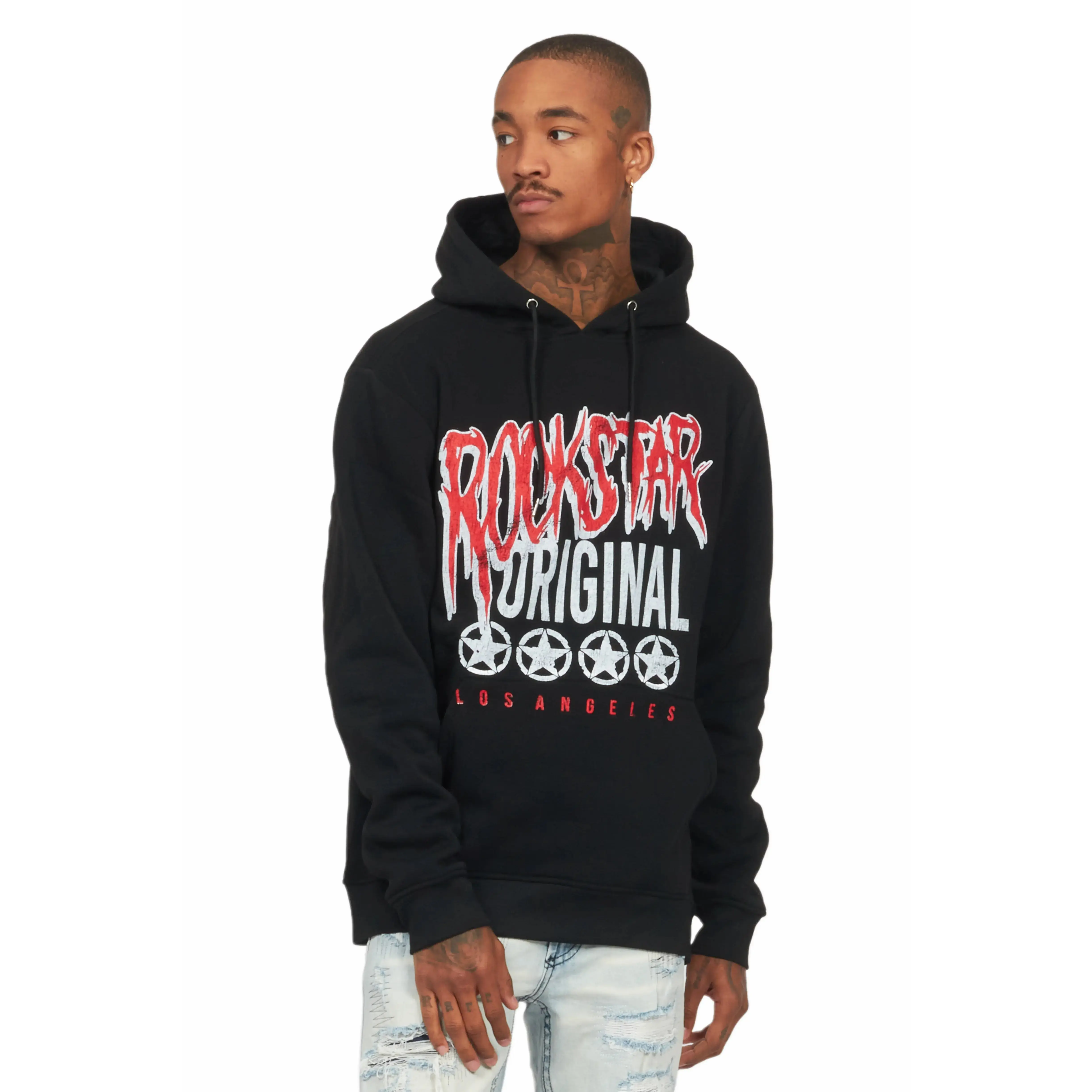 Wizzurd Black Graphic Hoodie