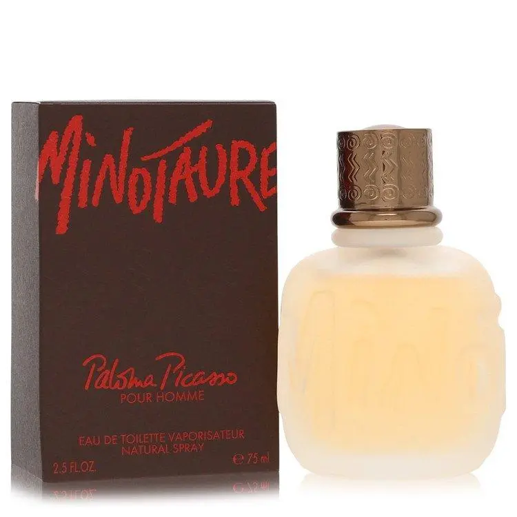 Men's Paloma Picasso Minotaure EDT Spray (2.5oz/75ml, 2 to 2.9 fl oz), Vintage-Inspired, Art-Inspired, Warm Spicy, Deeply Sensual Classic Fragrance Collector's Item