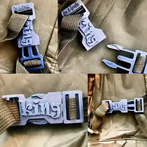 Personalized Backpack with Custom Buckle