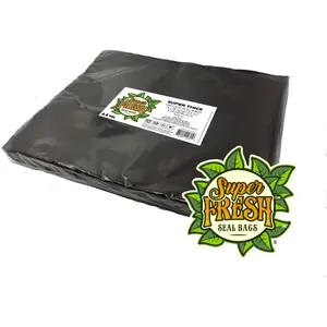 212 MAIN Precut Vacuum Sealing Bags, 15x18 in Food Grade Precut Size, 4.5 Mil Super Thick Black, Super Fresh, Pack of 100