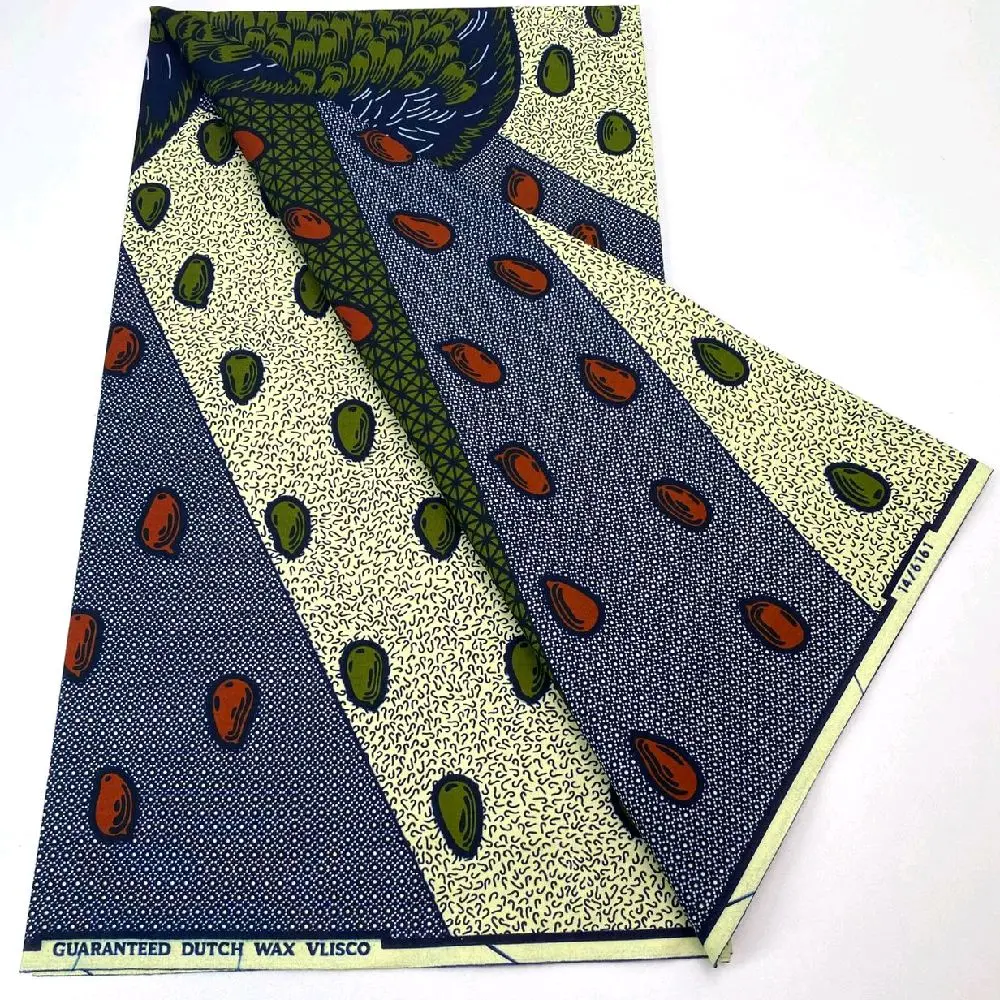 Authentic African Print 100%Cotton 6yards